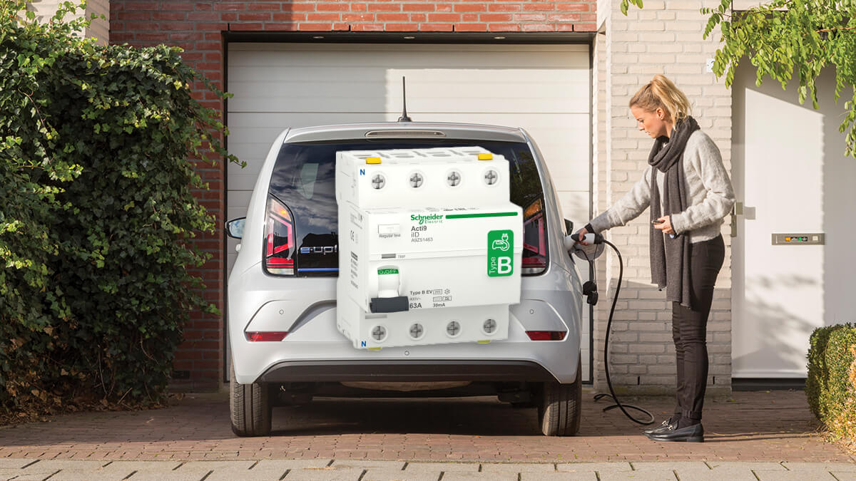 Welke aardlekschakelaar voor een laadpaal?