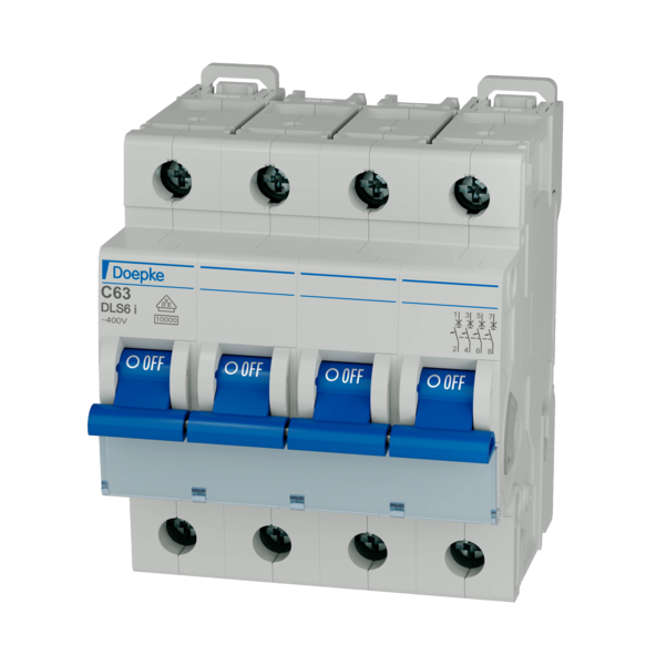 AUTOMAAT DLS6 I 20A 4P 10KA C