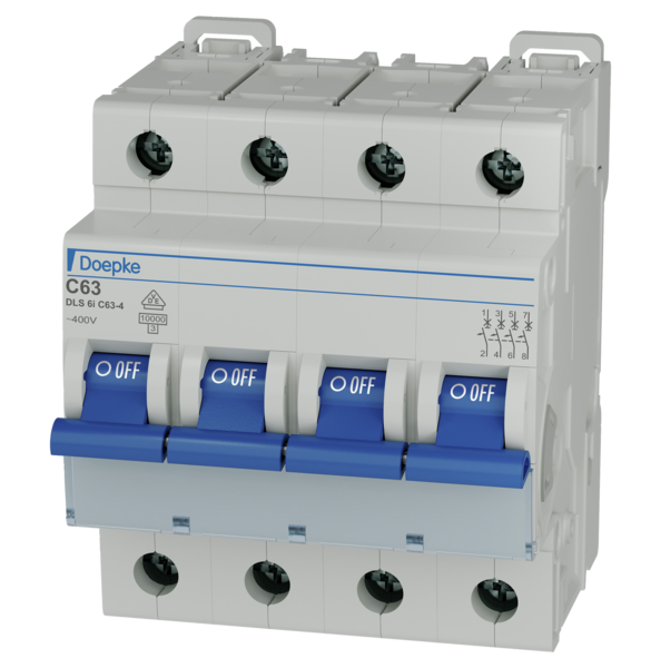 AUTOMAAT DLS6 I 63A 4P 10KA C