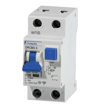 Differentieel automaat 16A 1P+N 30mA "C" 10KA