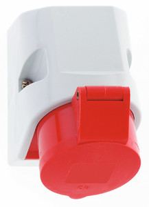 opbouw cee stopcontact 16A 3P+N+A  400V  IP44, quick-connect