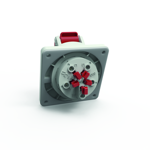 Bals 127571 CEE stopcontact inbouw, 16A 5P 400V, flens 85x85, schuine uitvoering - Image 3