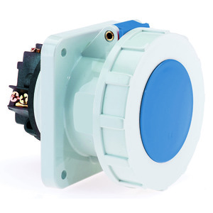 inbouw cee stopcontact 63A 3P+A 230V IP67, schroefaansluitin