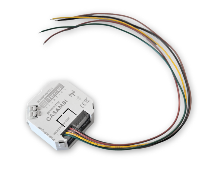 CASAMBI Teco Input Module 4 drukknoppen op batterij