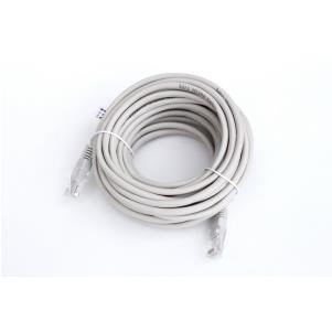 UTP kabel - RJ45 man. - RJ45 man. - Cat. 5E - Grijs 10m