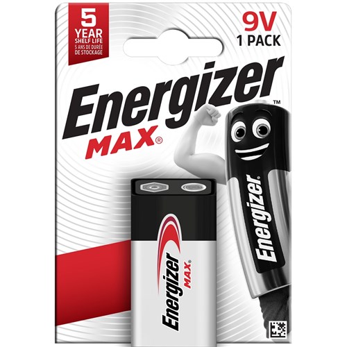 ENERGIZER MAX 6LR61 9V BL1