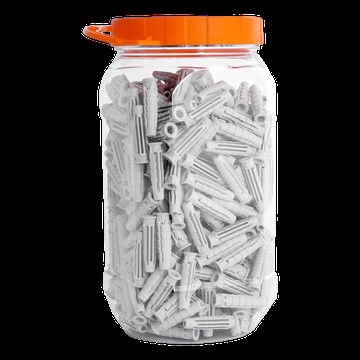 Plug PA6 T6 6x30mm - kan van 400 st.