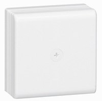 Verdeeldoos 75 x 75 mm voor alle DLP lijsten - wit