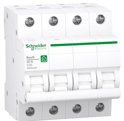 Automaat 4P 20A C 400V 3KA