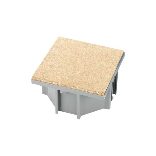 K45 Waterdichte kuip van vloerdoos voor bekleding - Grijs