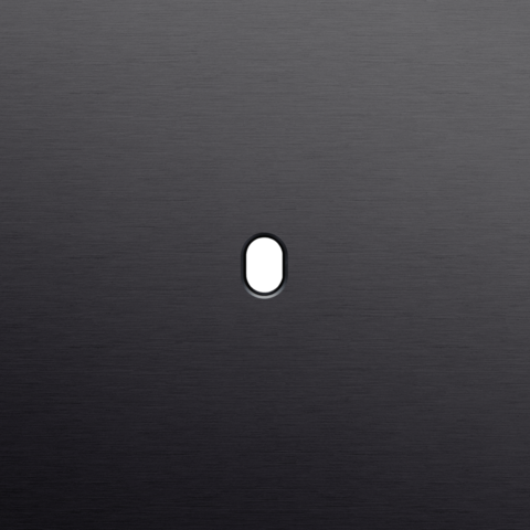 Enkelvoudige afdekplaat, voor enkelvoudige schakelfuncties,