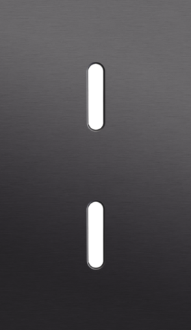 Tweevoudige afdekplaat, verticaal 60 mm centerafstand, voor