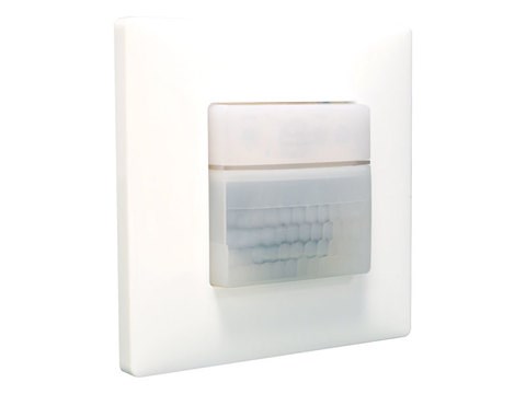 Aanwezigheidsmelder WIT wandmontage 170° 1 kanaal 17m IP20 4