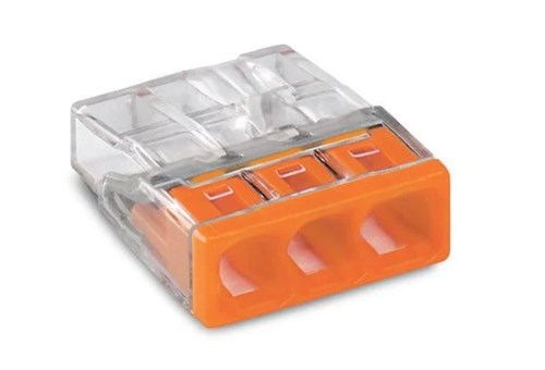 3 x 0,5-2,5mm²         transparant oranje/transparent orange