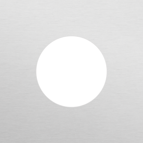 Enkelvoudige afdekplaat, voor één stopcontact, Niko Rocker e