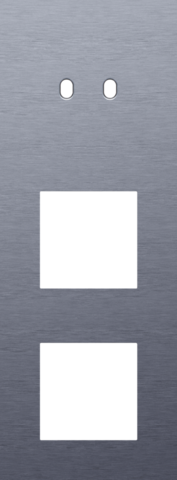 Drievoudige afdekplaat, verticaal 71 mm centerafstand, voor