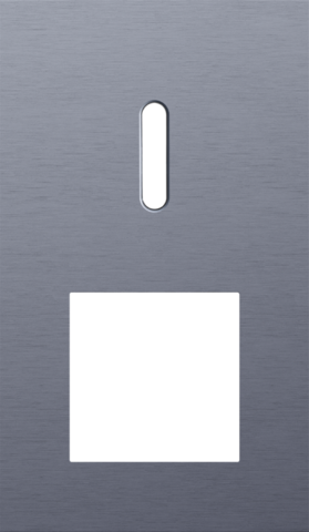 Tweevoudige afdekplaat, verticaal 60 mm centerafstand, voor