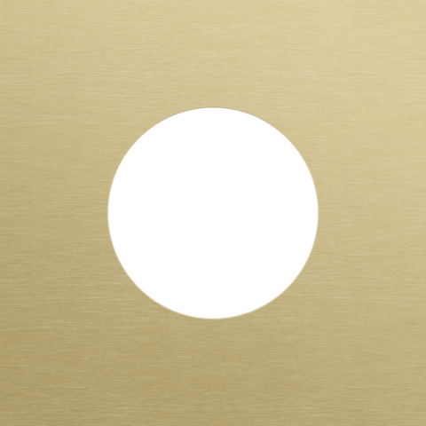 Enkelvoudige afdekplaat, voor één stopcontact, Niko Rocker e