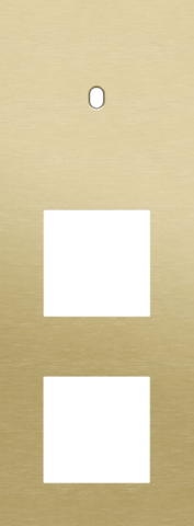 Drievoudige afdekplaat, verticaal 71 mm centerafstand, voor