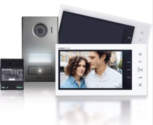 JV videokit opbouw met 2 binnenposten