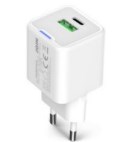 USB A USB C oplader 30W 2 poorten