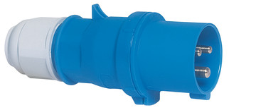 cee stekker 32A 2P+A 230V IP44, quick-connect+ multi grip