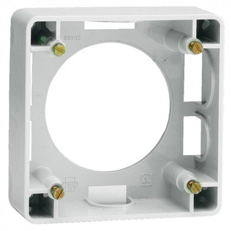 Opbouwkader voor 16/32A grijs