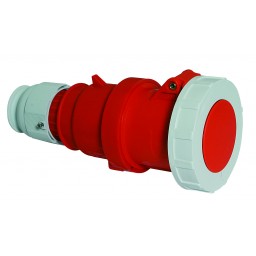 Cee koppelstekker 63A 3P+N+A 400V IP67 schroefaansluiting+mu