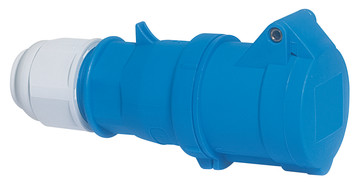 cee koppelstekker  16A 2P+A 230V  IP44,  quick-connect+ mult