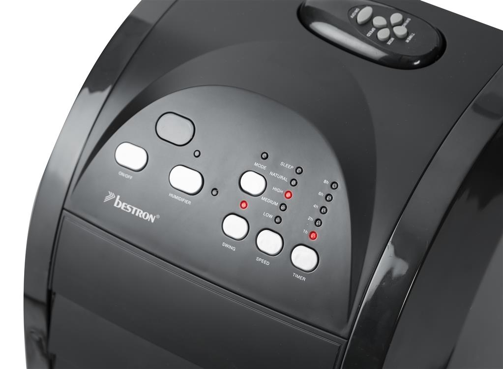 Bestron AAC5000: Mobiele 3-in-1 luchtkoeler - Koelen - Reinigen - Bevochtigen, met afstandsbediening - Image 2