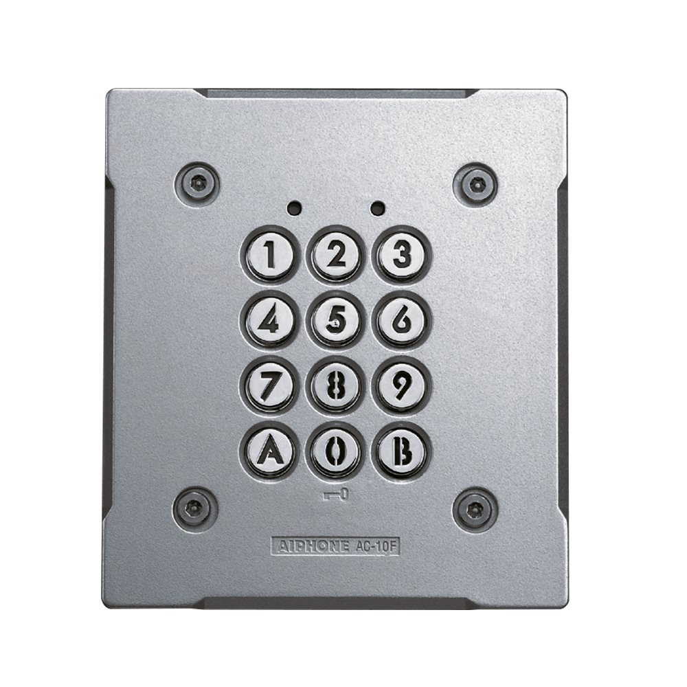 Inbouw-codeklavier,2 relais/100 codes