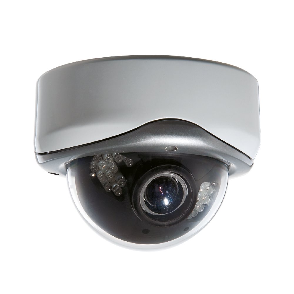 Aiphone CRV43H2IRN: NTSC DOME-CAMERA RICHTBAAR, 530L, 3.7-12MM, 12VDC - A01007322