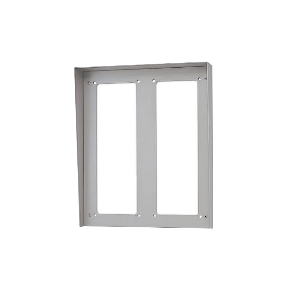 Aiphone GT202H: REGENKAP VOOR INBOUWDEURPOST MET 2X2 MODULES - A01007735