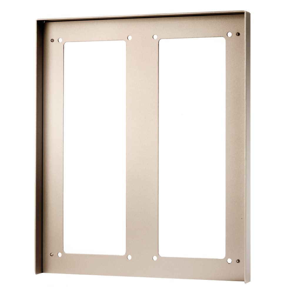 Aiphone GT203H: REGENKAP VOOR INBOUWDEURPOST MET 2X3 MODULES - A01007737