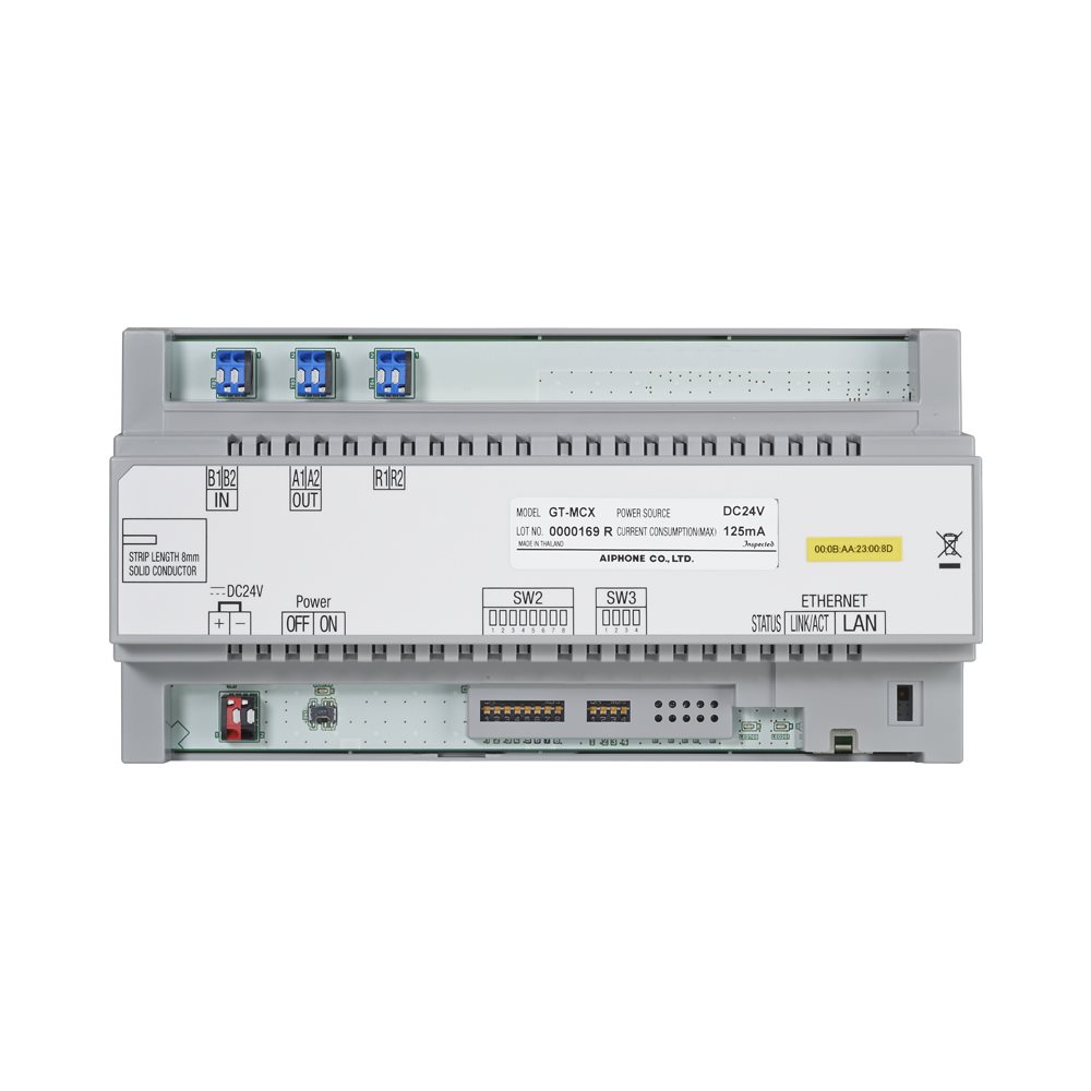 Aiphone GTMCX: IP netwerkcontrole-eenheid - A01007982