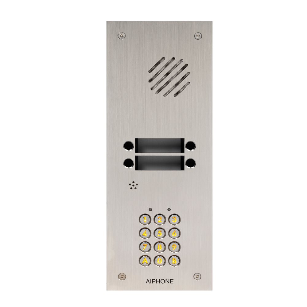 Aiphone KDA4: INOX INBOUWBEH. VOOR DA4DS + CODEKLAVIER - A01007604