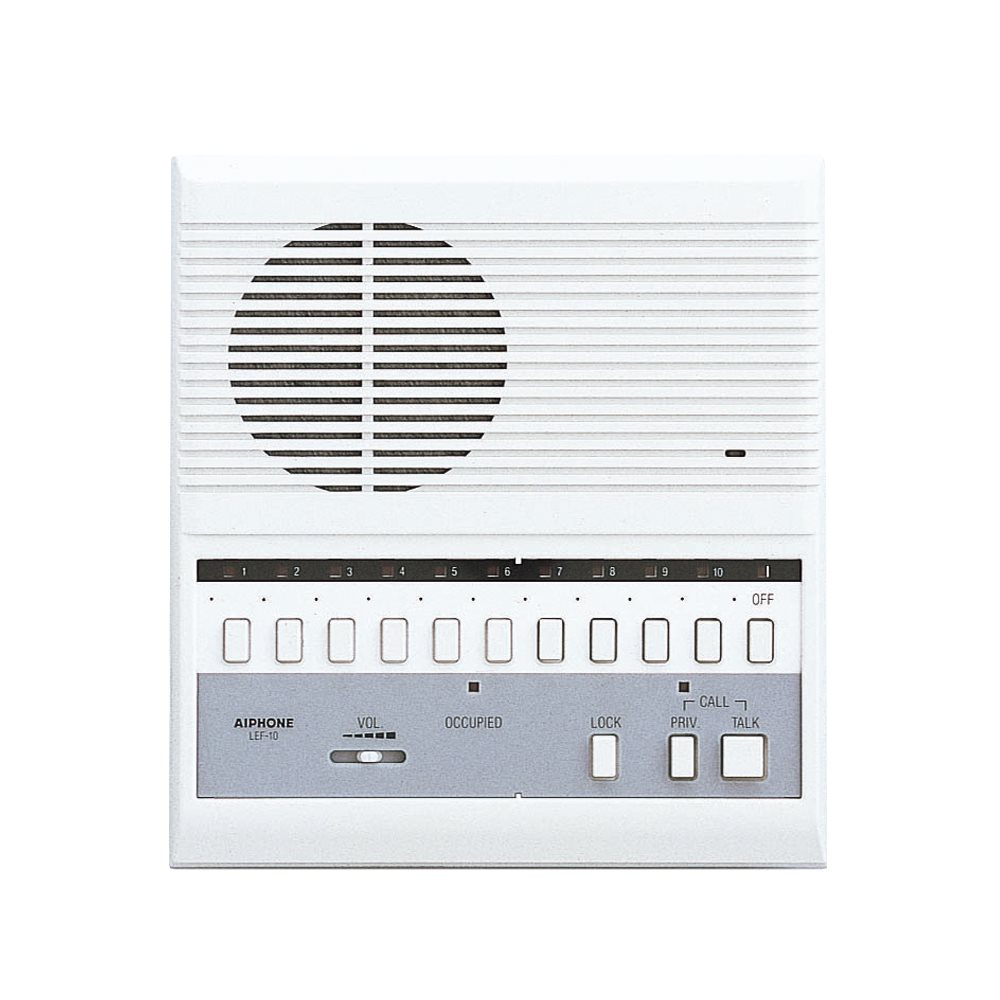 Aiphone LEF10: INTERCOM HOOFDPOST - 10 KANALEN - A01002102