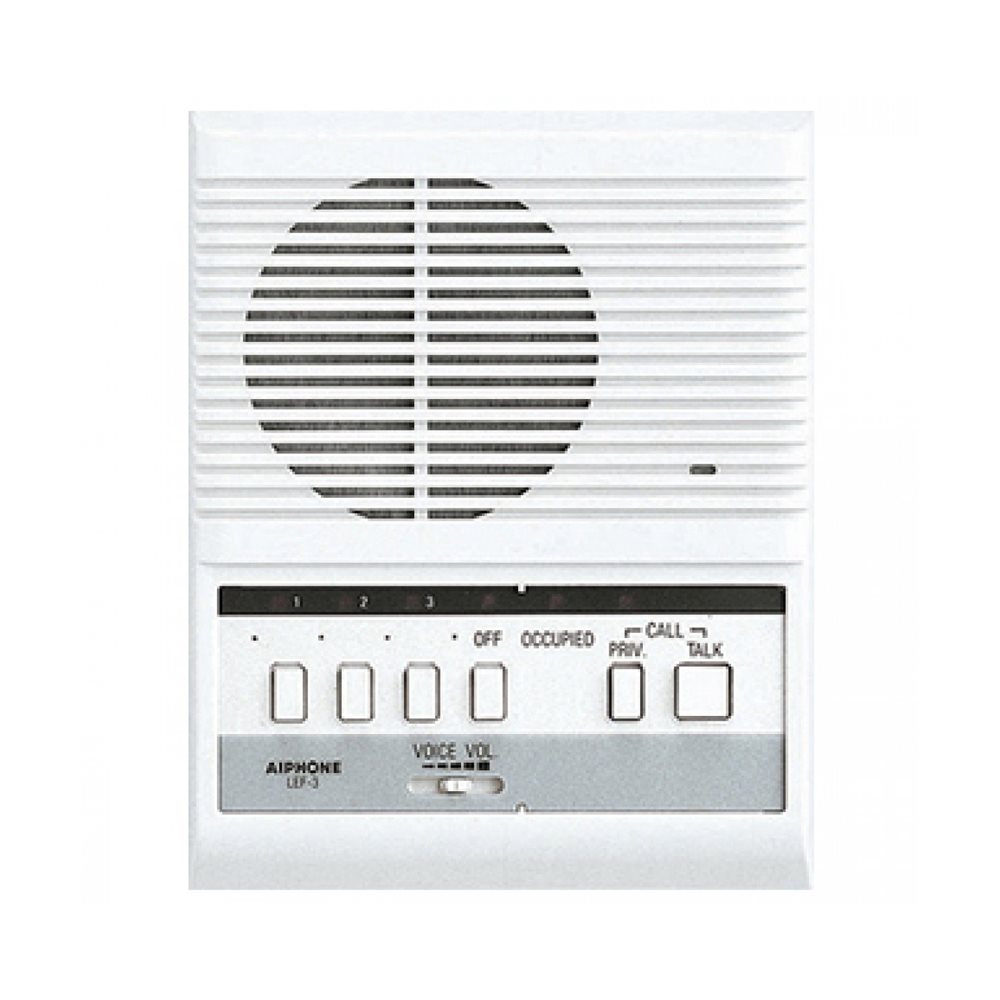Aiphone LEF3C: INTERCOM INBOUW 3 DRUKKNOPPEN - A01002136