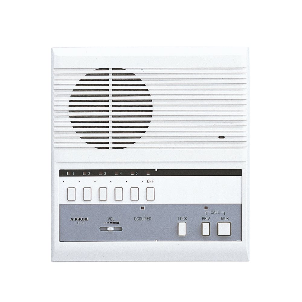 Aiphone LEF5C: INTERCOM INBOUW 5 DRUKKNOPPEN - A01002137