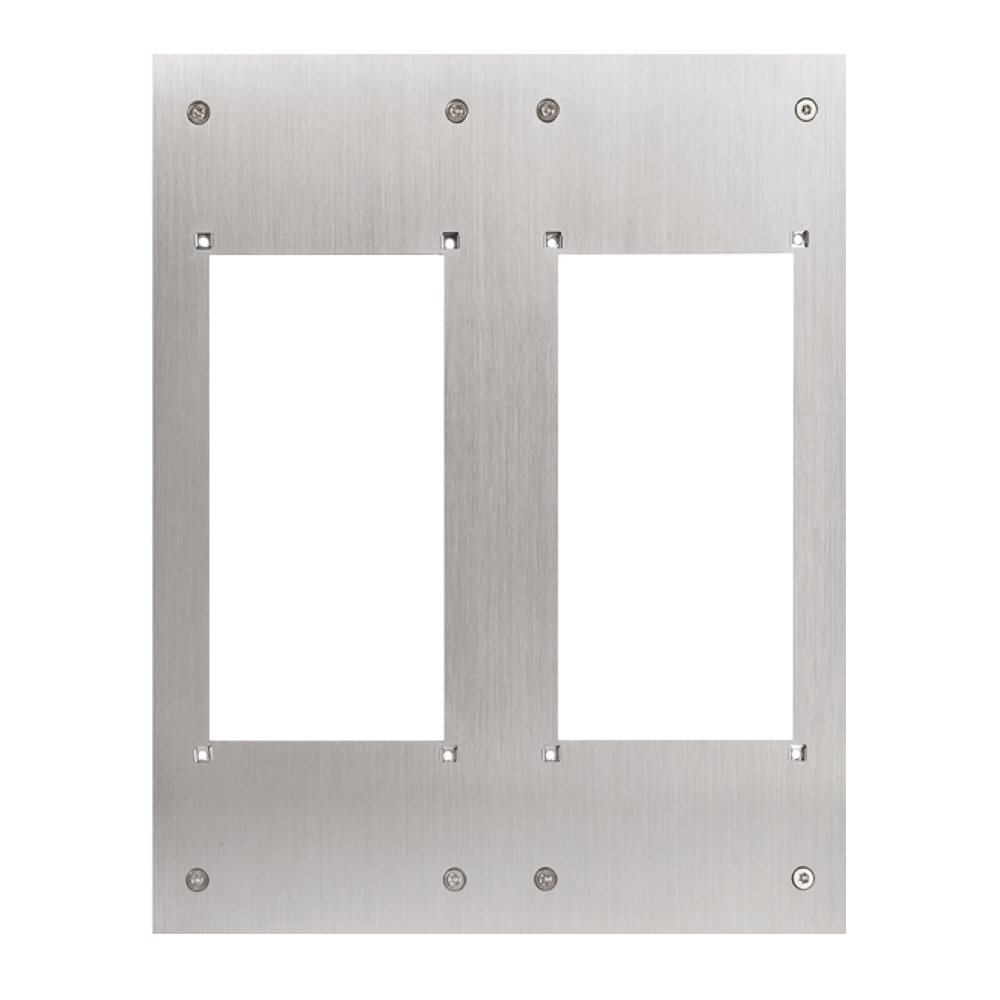 Aiphone P202F: Kader voor 2x GF2F op PA1603 - A01007616