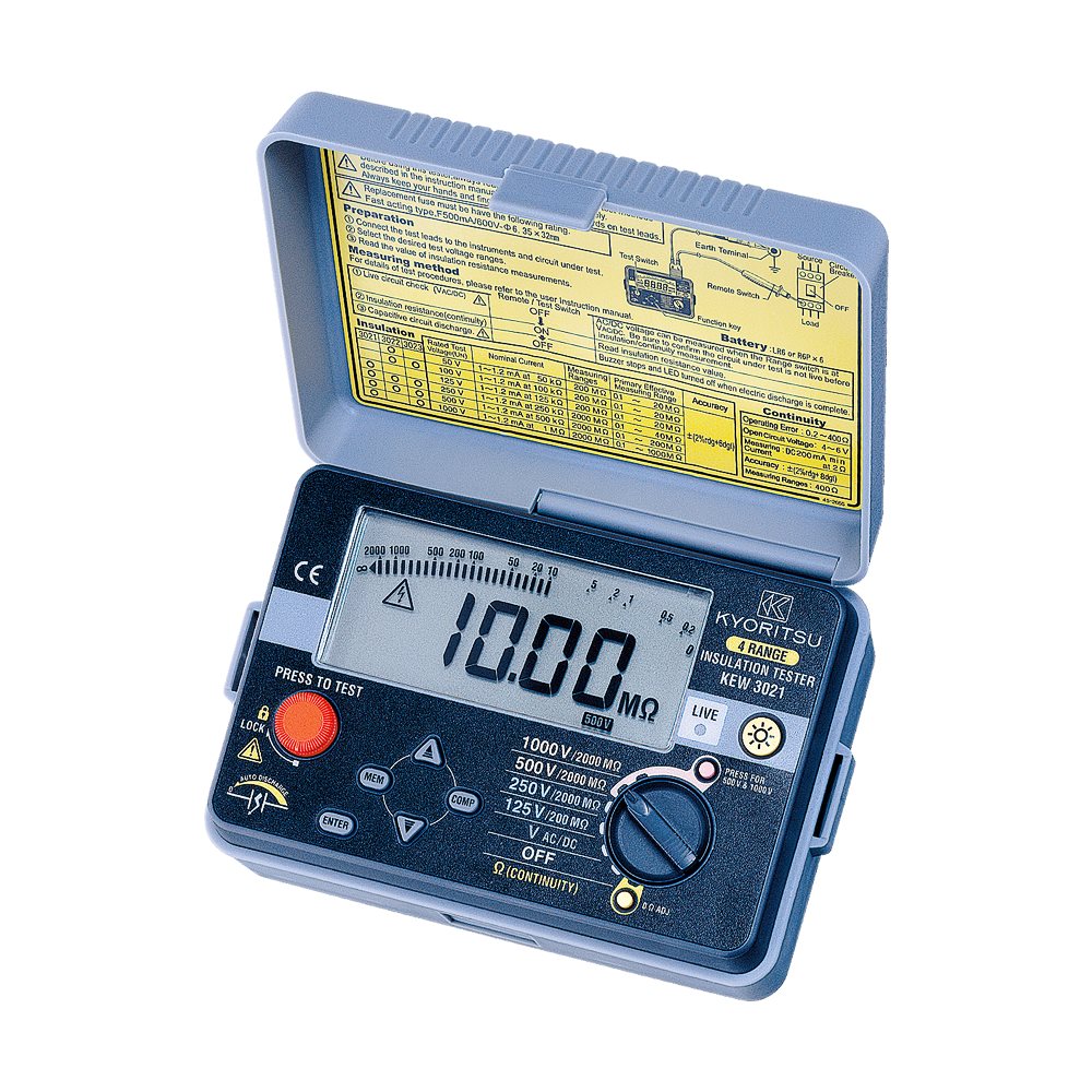 KYORITSU 3022: DIG./ANAL. ISOL.-/CONTINUÏTEITSMETER - A11004251