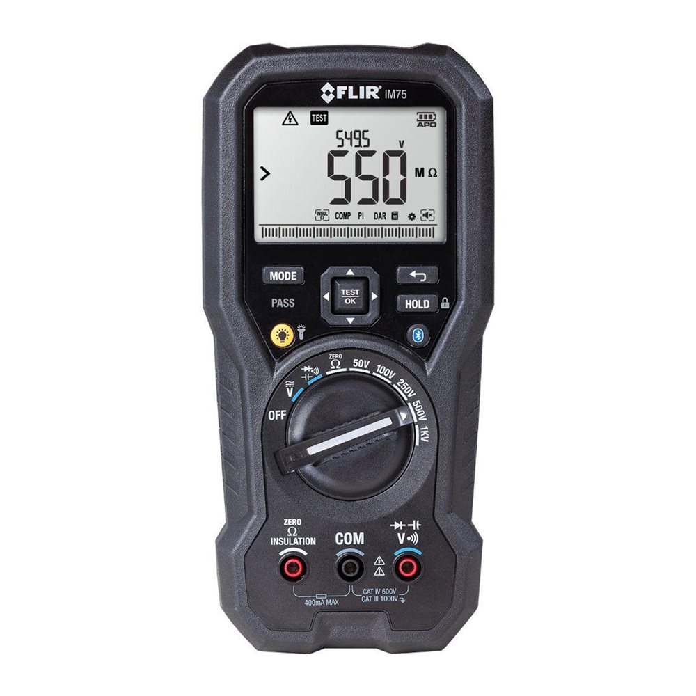 Isolatie multimeter CAT IV met bluetooth