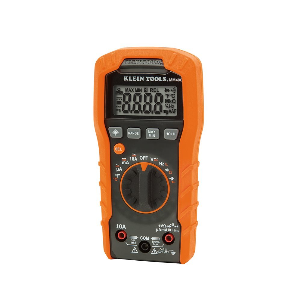 KLEIN MM400: DIGITALE MULTIMETER AUTOSELECTIEF 600V - A81000101