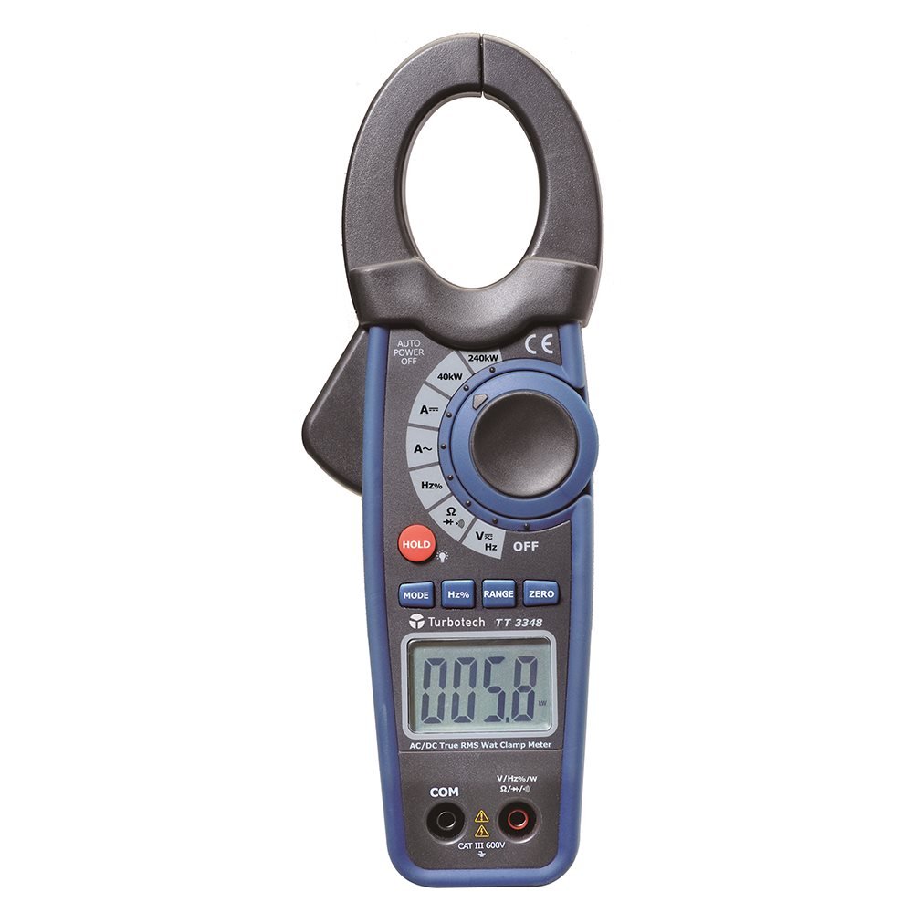 TURBOTECH TT3348: STROOMTANG VCA/VDC/AAC/ADC/FREQ. TRMS - A91030098