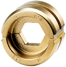 Persmatrijs Dynamische DIN Perskabelschoenen, Zeskant, 185mm