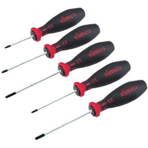 Torxschroevendraaier Set met Boorgat, 5-delig
