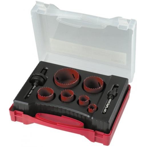 HSS-Gatzaag Set ELEKTRO-METRISCH, 8-delig