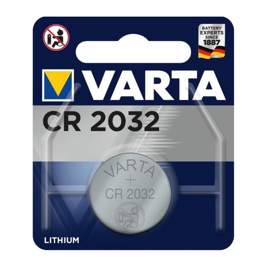 Varta CR2032: 1 Batterij Lithium 3V CR2032