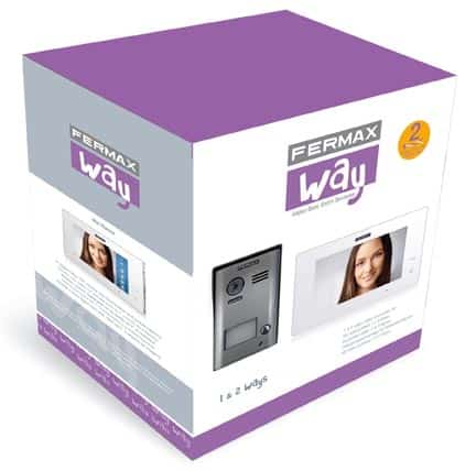 Kleur videokit WAY 2 belknoppen, 2 monitoren 7" opbouw V3