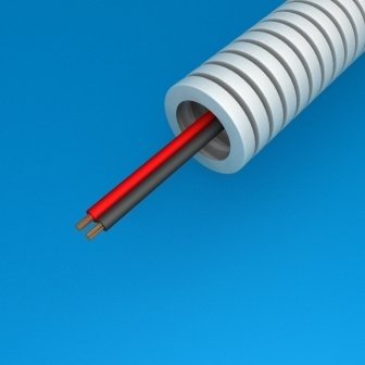 Preflex 16mm+LVS 2x2,5mm² 100m
